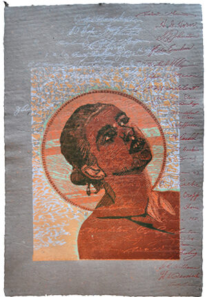 Eve 18x12, relief, 2011