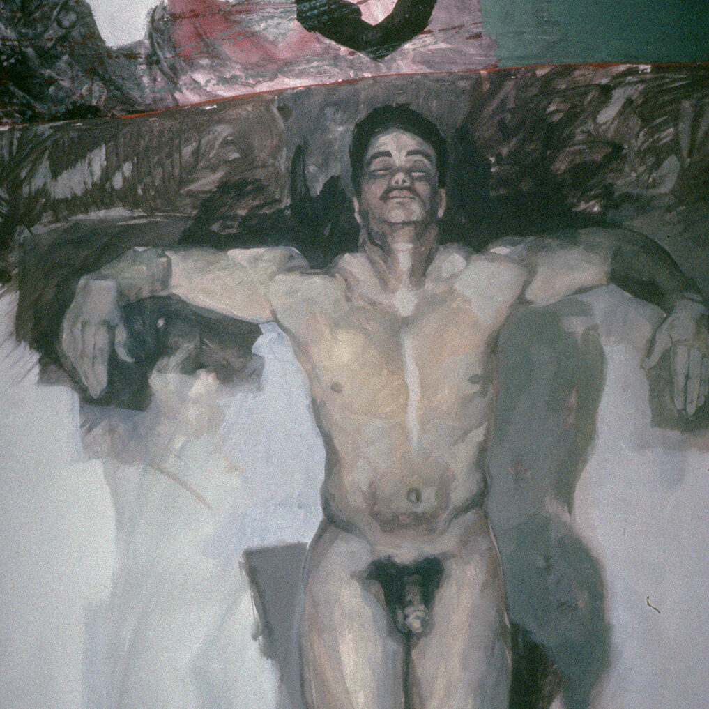 Jerome (gouache on paper), 48x60, 1991 Jerome (gouache on paper), 48x60, 1991