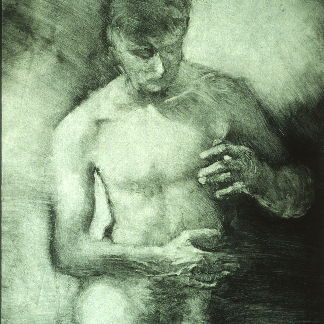 senior year, monoprint 3